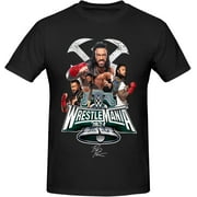 Roman Reigns Youth \u0026 Adult Men Guys Short Sleeve Hawaiian T-Shirts, Round Neck Top Clothing Shirts for Men